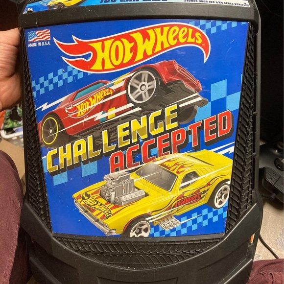 Hot Wheels 100 Car Case Made in USA
